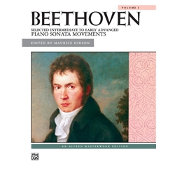 Selected Piano Sonata Movements, Vol. 1