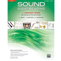 Sound Sight Reading for Concert  Band, Book 1 - Clarinet 1