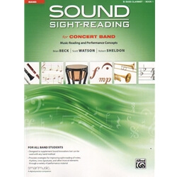 Sound Sight-Reading for Concert Band, Book 1 - Bass Clarinet