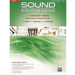 Sound Sight-Reading for Concert Band, Book 1 - Alto Sax 2