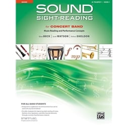 Sound Sight Reading for Concert  Band, Book 1 - Trumpet 1