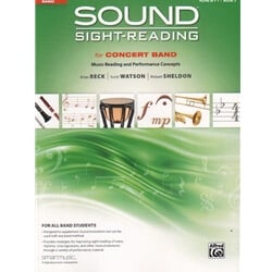 Sound Sight-Reading for Concert Band, Book 1 - Horn 1