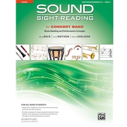 Sound Sight Reading for Concert Band, Book 1 - Baritone/Euphonium T.C.