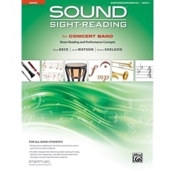 Sound Sight Reading for Concert Band, Book 1 - Baritone/Euphonium B.C.