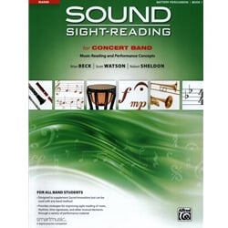 Sound Sight-Reading for Concert Band, Book 1 - Percussion