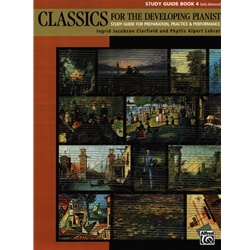 Classics for the Developing Pianist, Study Guide Book 4 - Piano