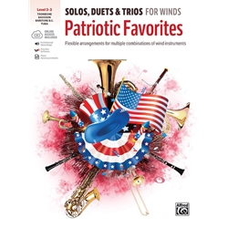 Solos, Duets and Trios for Winds: Patriotic Favorites - Trombone, Baritone B.C., Bassoon, Tuba