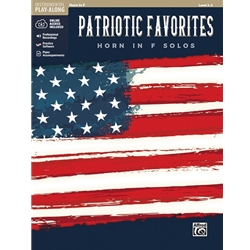 Patriotic Favorites - Horn in F (Book and Audio)