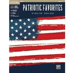 Patriotic Favorites - Violin (Book and Audio)