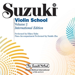 Suzuki Violin School, Volume 02 - CD Only