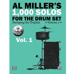Al Miller's 1,000 Solos for the Drum Set, Vol. 1 - Drumset Method