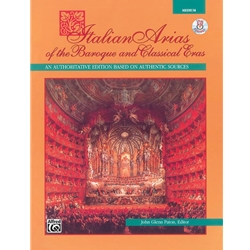 Italian Arias of the Baroque and Classical Eras (Bk/CD) - Medium Voice and Piano