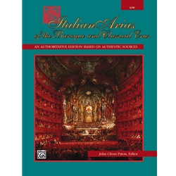 Italian Arias of the Baroque and Classical Eras (Bk/CD) - Low Voice and Piano