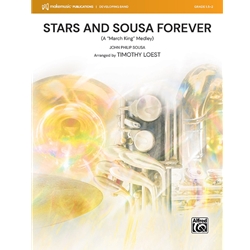 Stars and Sousa Forever (A "March King" Medley) - Concert Band