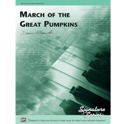 March of the Great Pumpkins - Early Intermediate Piano