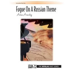 Fugue on a Russian Theme Op. 34 - 1 Piano, 4 Hands