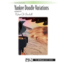 Yankee Doodle Variations - 1 Piano, 4 Hands Duet