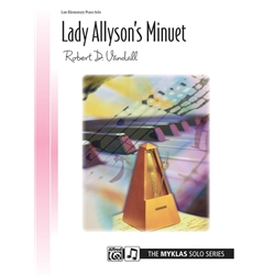 Lady Allyson's Minuet - Piano