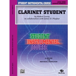 Student Instrumental Course Clarinet Student, Level 3