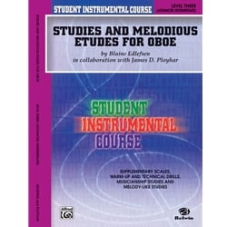Studies and Melodious Etudes, Level 3:  Oboe