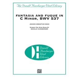 Fantasia and Fugue in C minor, BWV 537 - Wind Band (Full Score)