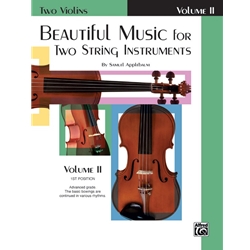 Beautiful Music for Two String Instruments, Vol. 2 - Violin