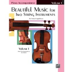 Beautiful Music for Two String Instruments, Vol. 1 - Piano Accompaniment