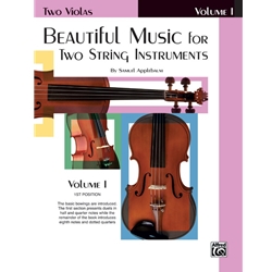 Beautiful Music for Two String Instruments, Vol. 1- Viola