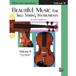 Beautiful Music for Two String Instruments, Vol. 2 - Piano Accompaniment