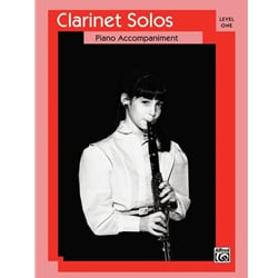 Clarinet Solos, Level 1 - Piano Accompaniment