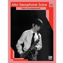 Alto Saxophone Solos, Level 1 - Piano Accompaniment