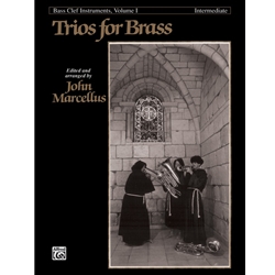 Trios for Brass, Volume 1: Intermediate - Bass Clef