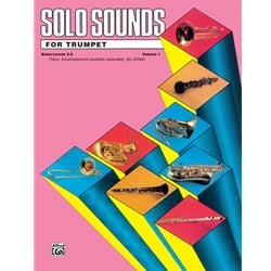 Solo Sounds for Trumpet, Levels 3-5 - Trumpet Part