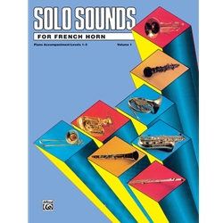 Solo Sounds for Horn, Levels 1-3 - Piano Accompaniment