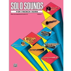 Solo Sounds for Horn, Levels 3-5 - Piano Accompaniment
