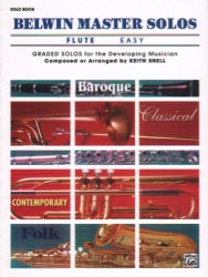 Belwin Master Solos Flute: Easy, Volume 1 - Flute Part