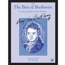 Best of Beethoven for String Quartet or String Orchestra - Cello Part