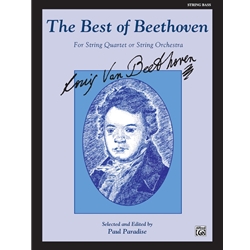 Best of Beethoven for String Quartet or String Orchestra - String Bass Part