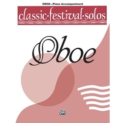 Classic Festival Solos: Oboe, Volume 1 - Piano Accompaniment