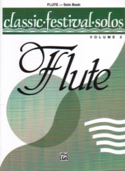 Classic Festival Solos: Flute, Volume 2 - Flute Part