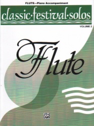 Classic Festival Solos: Flute, Volume 2 - Piano Accompaniment