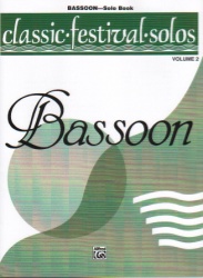 Classic Festival Solos: Bassoon Volume. 2 - Bassoon Part