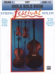 String Festival Solos: Viola, Vol. 1 - Piano Accompaniment