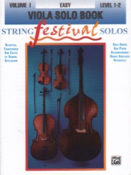 String Festival Solos: Viola, Volume 1 - Viola Solo Part