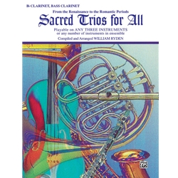 Sacred Trios for All - Clarinet, Bass Clarinet