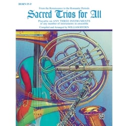 Sacred Trios for All - Horn
