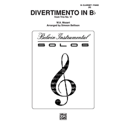 Divertimento in B-flat Major - Clarinet and Piano