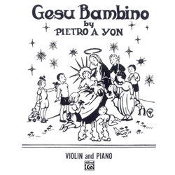 Gesu Bambino - Violin with Piano or Organ