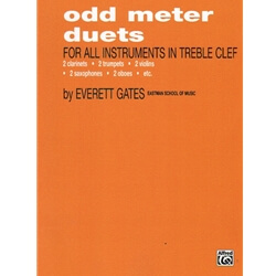 Odd Meter Duets - Treble Clef Instruments