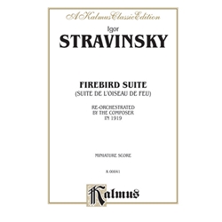 Firebird Suite (1919 version) - Study Score